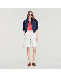 Sandro - Washed Denim Bermuda Shorts - Lyst