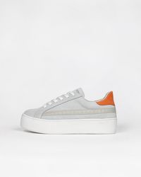 Sans Matin - Gaia Platform Trainers, For Suede Nubuck Leather - Lyst