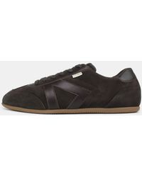 Sans Matin - Iris Low Top Trainers, Suede Leather, For - Lyst