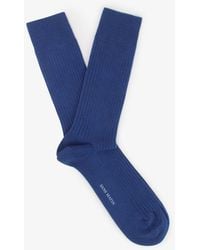 Sans Matin - Organic Cotton Ribbed Socks For - Lyst
