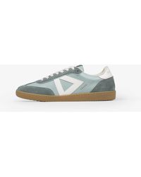 Sans Matin - Hera Low Top Trainers By Soft Leather Denim Suede For - Lyst