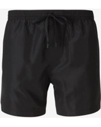 Balmain - Logo Boxer Swimsuit - Lyst