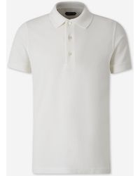 Tom Ford - Plain Cotton Polo Shirt - Lyst