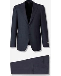 Canali - Abito Dritto Lana - Lyst