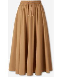 Herno - Stretch Midi Skirt - Lyst