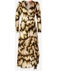 La DoubleJ - Vestido Maxi Cruzado - Lyst