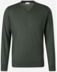 Santa Eulalia - Thin V-Neck Sweater - Lyst