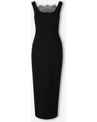 Roland Mouret - Lace Midi Dress - Lyst