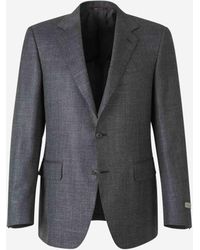 Canali - Wool Mottled American - Lyst