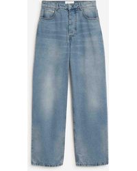 Ami Paris - Jeans Anchos Algodón - Lyst