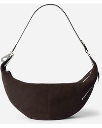 Lemaire - Suede Leather Handbag - Lyst