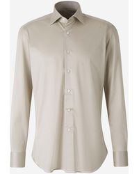 Fray - Micro Knit Shirt - Lyst