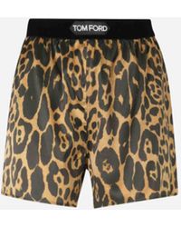 Tom Ford - Elastic Silk Shorts - Lyst