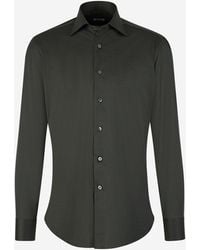 Fray - Micro Knit Shirt - Lyst
