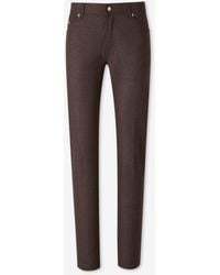 Marco Pescarolo - Cashmere Straight Leg Trousers - Lyst