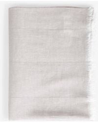 Peserico - Linen And Cotton Scarf - Lyst