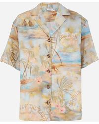 Zimmermann - Camisa Illuminate Estampado - Lyst