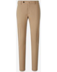 Incotex - Straight Chino Trousers - Lyst