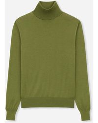 Saint Laurent - Pull À Col Roulé - Lyst