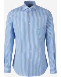 Santa Eulalia - Camisa Rayas Algodón - Lyst