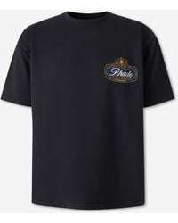 Rhude - Round Neck T-Shirt - Lyst