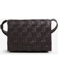 Bottega Veneta - Orto Messenger Shoulder Bag - Lyst