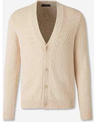 Zanone - Cotton Knit Cardigan - Lyst