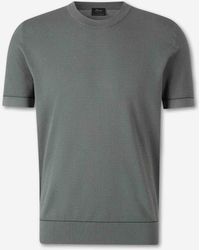 Brioni - Round Neck T-Shirt - Lyst