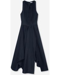 Givenchy - Robe Midi Asymétrique - Lyst