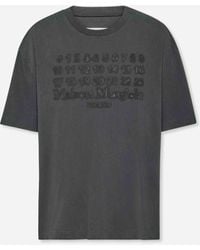 Maison Margiela - T-Shirt Collo Rotondo - Lyst