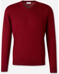 Santa Eulalia - V-Neck Sweater - Lyst