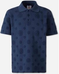 CASABLANCA - Monogram Polo Shirt - Lyst