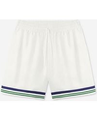 CASABLANCA - Monogram Bermuda Shorts - Lyst
