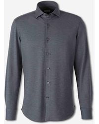Santa Eulalia - Plain Cotton Knit Shirt - Lyst