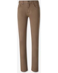Canali - Classic Straight Leg Jeans - Lyst