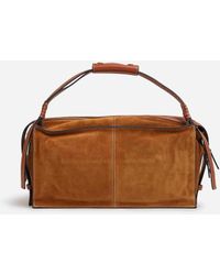 STAUD - Harold Suede Bag - Lyst
