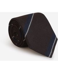 Santa Eulalia - Plain Silk Tie - Lyst
