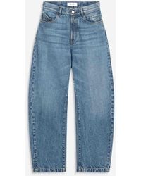The Attico - Jeans Barrel Cotton - Lyst