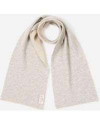 Santa Eulalia - Bicolor Cashmere Scarf - Lyst