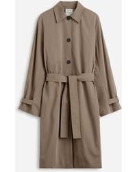 TOTEME - Long Cotton Trench Coat - Lyst