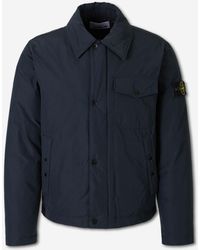 Stone Island - Plumífero Impermeable - Lyst