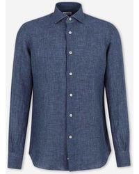 Santa Eulalia - Straight Linen Shirt - Lyst
