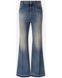 Amiri - Flared Cotton Jeans - Lyst