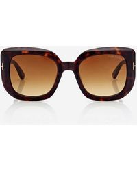 Tom Ford - Occhiali Da Sole Quadrati Carla - Lyst