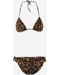 Tom Ford - Bikini Triangular Estampado - Lyst