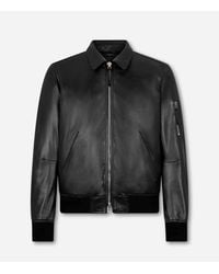Tom Ford - Leather Bomber Jacket - Lyst