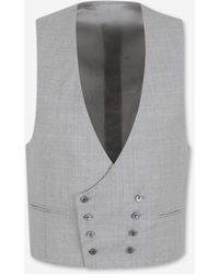 Santa Eulalia - Classic Crossed Vest - Lyst