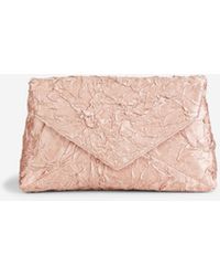Dries Van Noten - Plissierte Clutch Tasche - Lyst