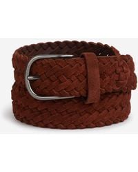 Santa Eulalia - Braided Leather Belt - Lyst