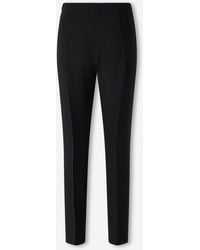 Roland Mouret - Skinny Wool Trousers - Lyst